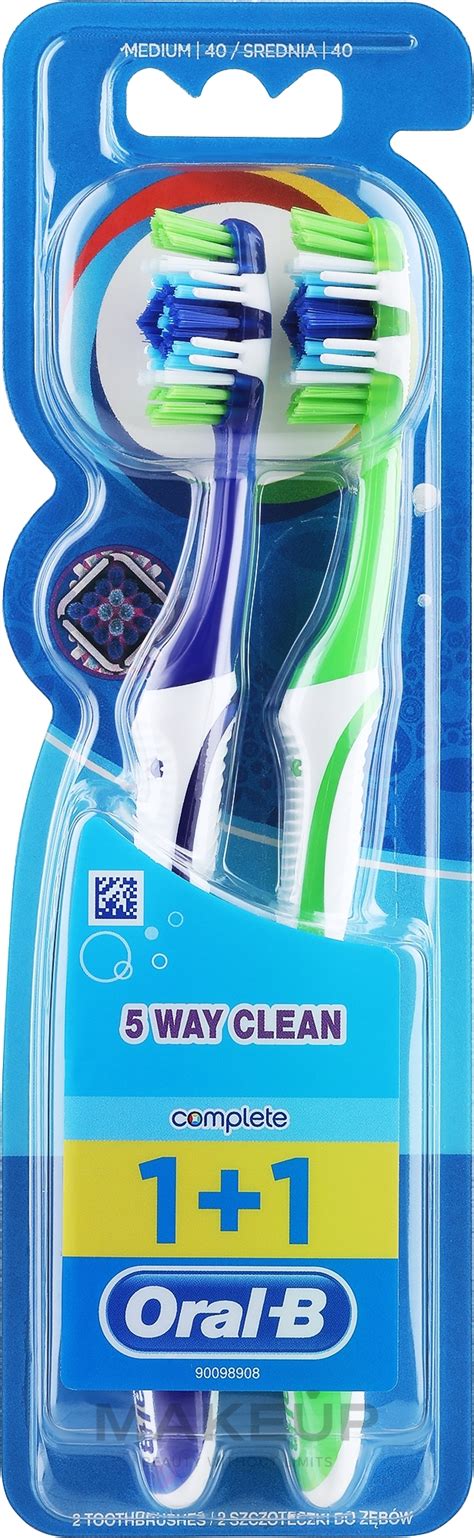 Oral B Complete Way Clean Toothbrush Set Way Cleaning Complex