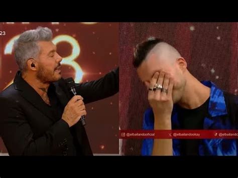 Marcelo Tinelli recibió a su hijo Francisco en el Bailando 2023 Ese