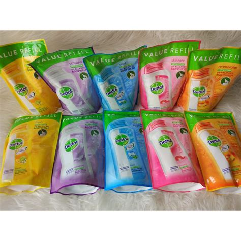 Dettol Body Wash Sabun Cair Refill Ml Shopee Indonesia