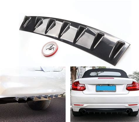 Universal Rear Bumper Lower Lip Diffuser Auto Car Chassis Spoiler Shark