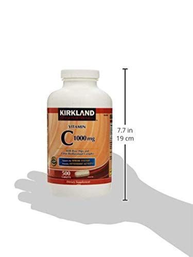 Kirkland Signature Vitamin C W Rose Hips Tablets Pricepulse