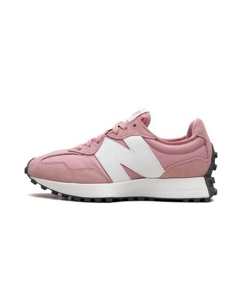 New Balance 327 Hazy Rose In Black Lyst UK