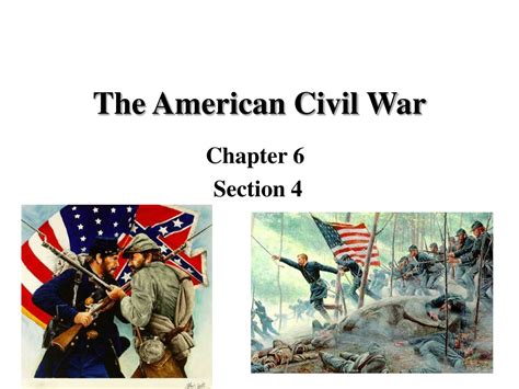 Ppt The American Civil War Powerpoint Presentation Free Download