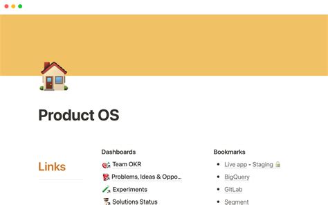 Notion Template Gallery Product Os