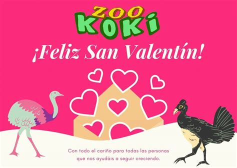 Zoo Koki Parque Zoológico Y Botánico Feliz Día De San Valentín 2021