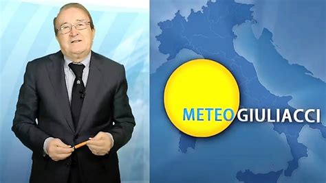 Meteo Italia Giuliacci Spiazza Tutti Cosa Sta Succedendo