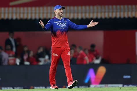 Faf Du Plessis Celebrates RCB S Fourth Consecutive Win ESPNcricinfo