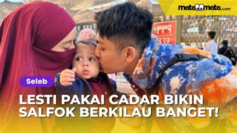 Pergi Ke Madinah Bareng Rizky Billar Wajah Lesti Kejora Pakai Cadar