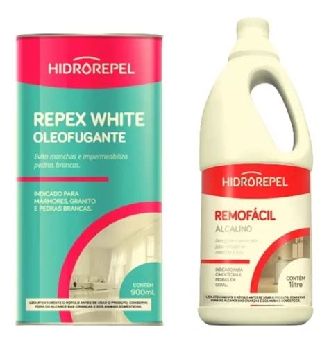 Kit Repex White Oleofugante Ml Detergente Alcalino