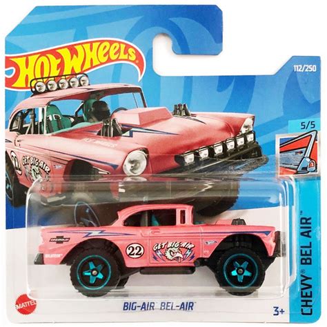 Hot Wheels Chevy Big Air Bel Air Pink HW Bel Air Series Birthday Gift