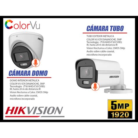 Ripley KIT 5 CÁMARA SEGURIDAD HIKVISION RI L005 5K05 TC 5MP