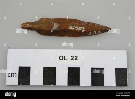 Flint Arrowhead Arrowhead Stone Flint 78 X 16 X 04 Cm