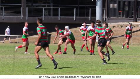 U17 Nev Blair Shield Redlands V Wynnum 1st Half YouTube