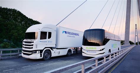 Hydrogen Fuel Cell Systems | Efficient Truck & Bus Solutions