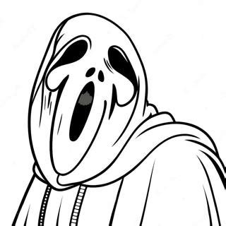 Ghostface Coloring Pages Coloring Wallpapers