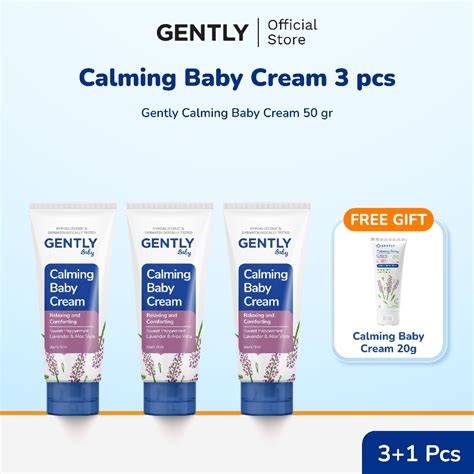 Jual Gently Calming Baby Cream Gr Pcs Krim Penghangat Dan