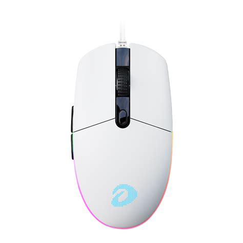 Dareu Em Wired White Gaming Mouse Vibe Gaming