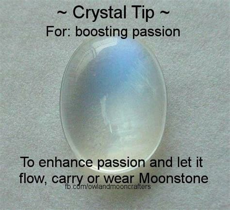 Boosting Passion Crystal Healing Stones Moonstone Crystal Healing