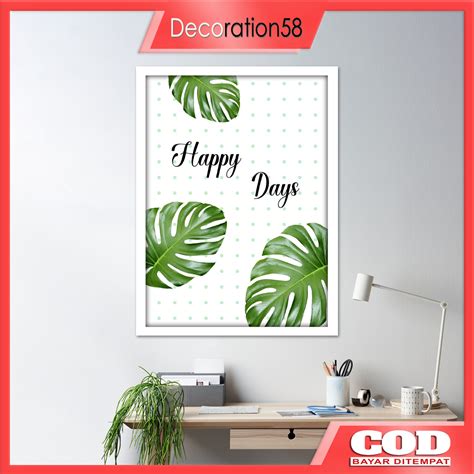 Jual Walldecor Dekorasi Hiasan Pajangan Dinding Rumah Poster Kayu