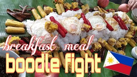 Breakfast Meal Boodle Fight Boodle Fight Breakfast Meal In The