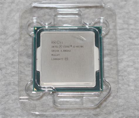 良品 intel Core i5 4670K デスクトップ向け 第4世代 CPU 検 Haswell LGA1150 4570 4670 ...