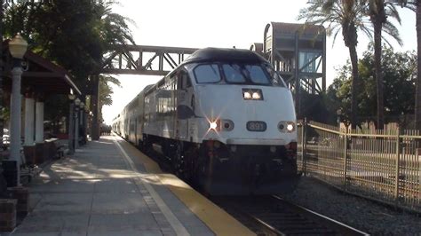 SCAX MP36PH 3C 891 Leads Metrolink Train 604 South Out Of Fullerton CA