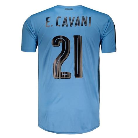 Camisa Puma Uruguai Home E Cavani Futfanatics