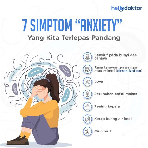 Simptom Anxiety Ini Tanda Jika Anda Sedang Alami Serangan Anxiety