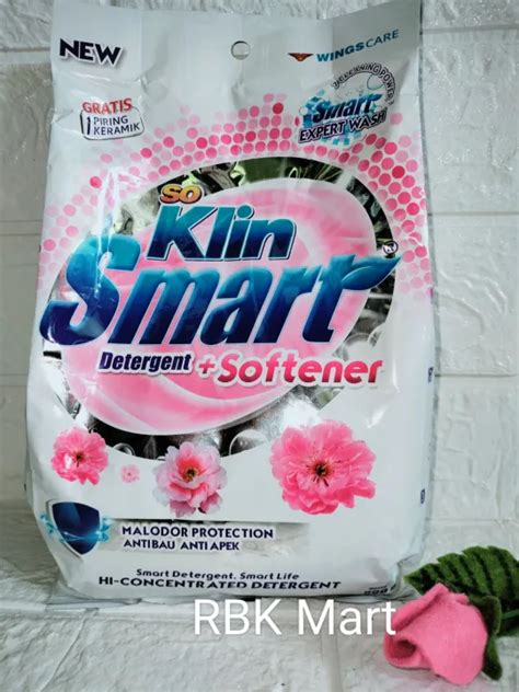 SO KLIN SMART DETERGENT SOFTENER 800 G Lazada Indonesia