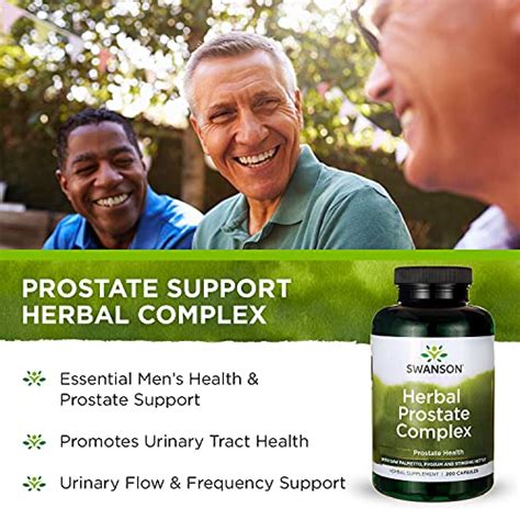 Swanson Herbal Prostate Complex Urinary Tract Support Mens Health