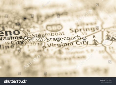 Stagecoach Nevada Usa Stock Photo 455818075 Shutterstock