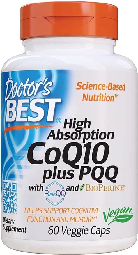 Amazon Doctor S Best High Absorption Coq Plus Pqq Cognitive