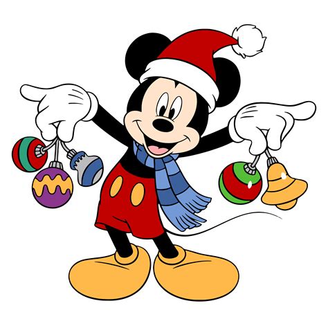 Mickey Christmas Clipart