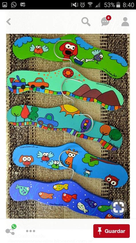 Pin de Susan Jennings en Woodcraft ideas | Perchas decoradas, Perchas ...