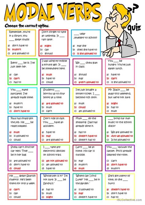 Modal Verbs Grammar Guide English Esl Worksheets Pdf Doc Hot Sex Picture