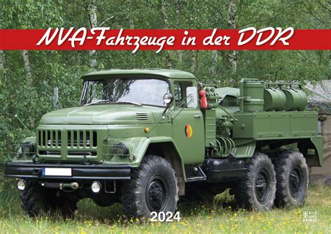 NVA Fahrzeuge In Der DDR Kalender 2024 Kalender Jpc