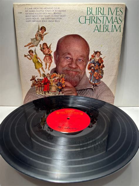 Burl Ives Christmas Album the Christmas Story Happy Birthday - Etsy