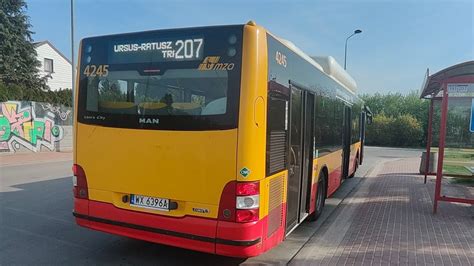 Linia Trasa Zmieniona Man Lion S City Cng Mza