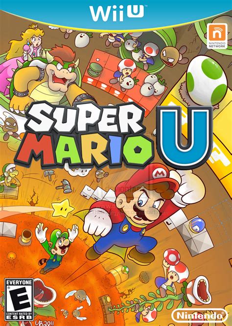 Gallery of Wii U Mario Box Art Mockups - Mario Party Legacy