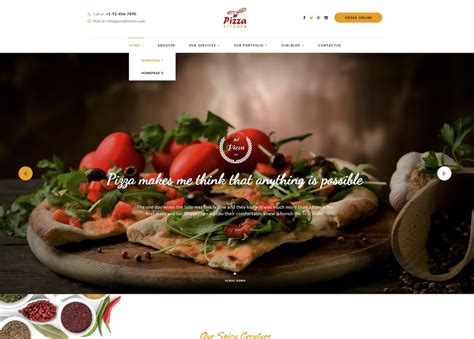 10 Best Restaurant Website Templates