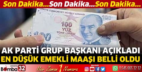 En düşük emekli maaşı belli oldu