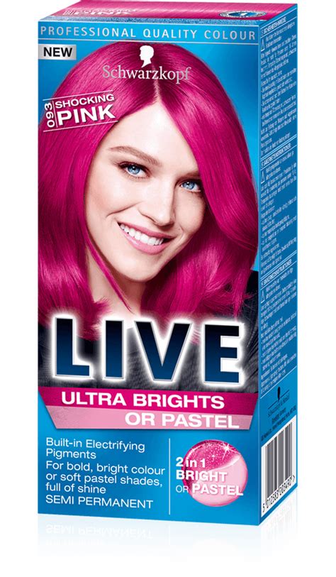 Supporting Image For 093 Shocking Pink Dyed Hair Care Dip Dye Hair