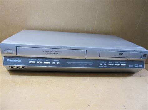 Panasonic PV D4745S DVD Player VCR Combo 4 Head Hi Fi Stereo VHS