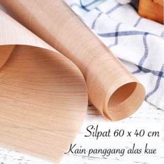 Jual Kain Silpat Kertas Roti Alas Panggang Oven 40 X 60 Shopee Indonesia