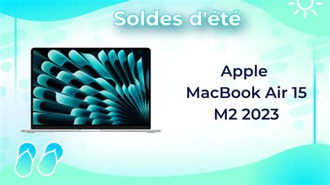 Le Nouveau Macbook Air M Succombe Aux Soldes Et Se Trouve D J