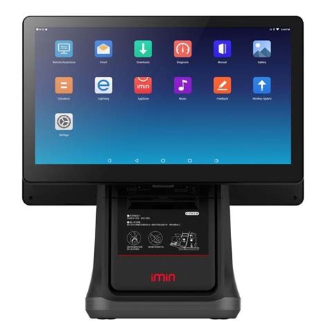 Jual Android Desktop POS Machine Mesin Kasir IMin D4 505 Dengan Printer