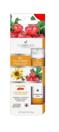 Flos Lek Żel Arnikowy Plus 15ml KOSMETYKI PIELĘGNACJA OCZU KREMY