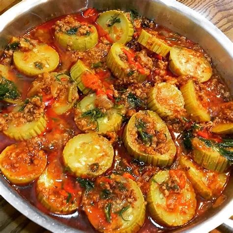 Kıymalı Kabak Yemeği