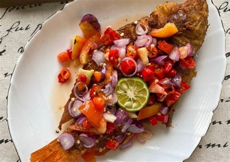 Resep Ikan Nila Goreng Sambal Dabu Dabu Oleh Rini Dwi Astuti Cookpad