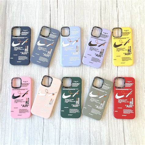 Nike Off White Full Set Case Sneaker Keychain Lanyard For Iphone X 13